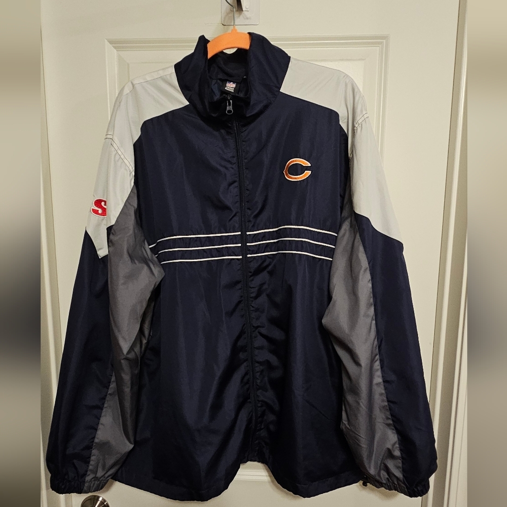 Chicago Bears Windbreaker Jacket